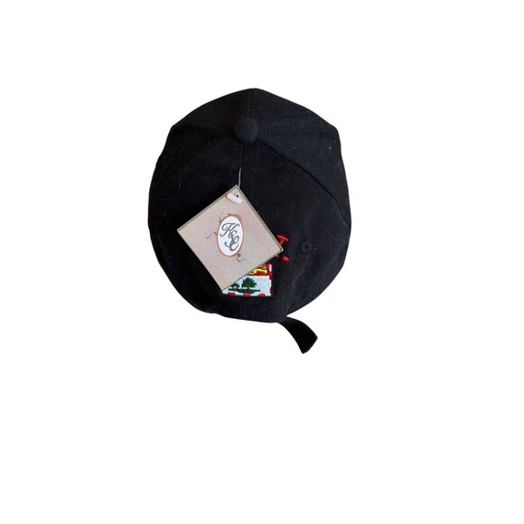 Prince Edward Island Embroidered Black Baseball Cap With Adjustable Strap - Picture 5 of 8